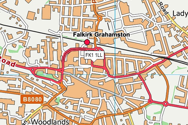 Map of LESLEY ANDERSON LAW LTD at district scale