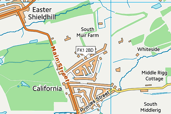 Map of THERMOCHILL SERVICES LTD at district scale