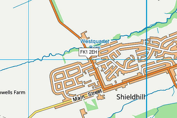 FK1 2EH map - OS VectorMap District (Ordnance Survey)