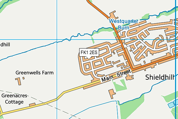 FK1 2ES map - OS VectorMap District (Ordnance Survey)