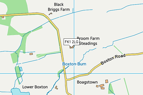 FK1 2LG map - OS VectorMap District (Ordnance Survey)