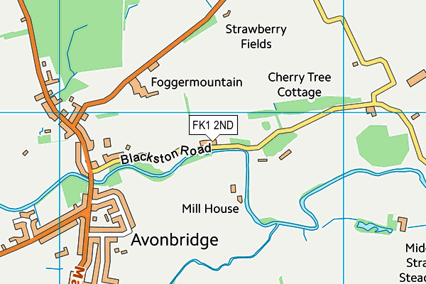 FK1 2ND map - OS VectorMap District (Ordnance Survey)