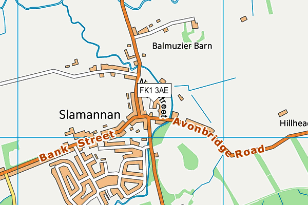 FK1 3AE map - OS VectorMap District (Ordnance Survey)