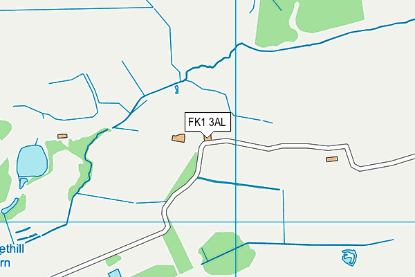 FK1 3AL map - OS VectorMap District (Ordnance Survey)