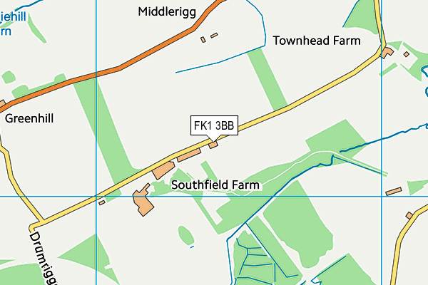 FK1 3BB map - OS VectorMap District (Ordnance Survey)