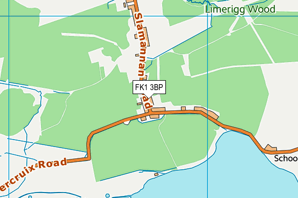 FK1 3BP map - OS VectorMap District (Ordnance Survey)