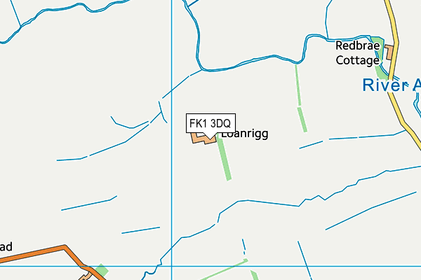 FK1 3DQ map - OS VectorMap District (Ordnance Survey)