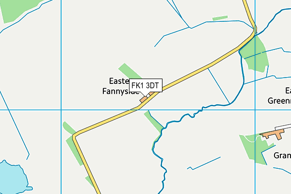 FK1 3DT map - OS VectorMap District (Ordnance Survey)