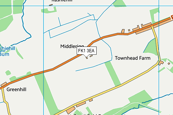 FK1 3EA map - OS VectorMap District (Ordnance Survey)