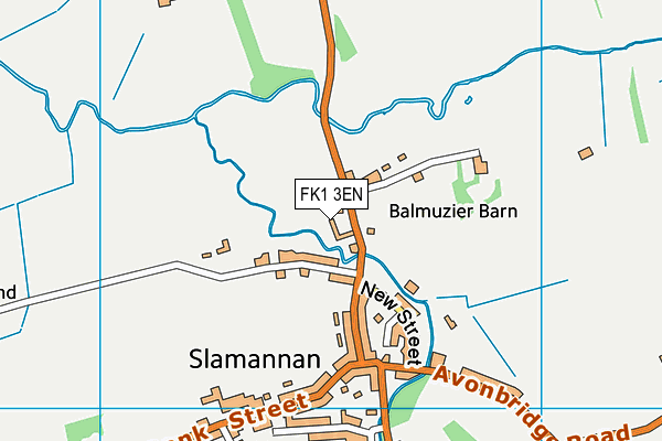 FK1 3EN map - OS VectorMap District (Ordnance Survey)