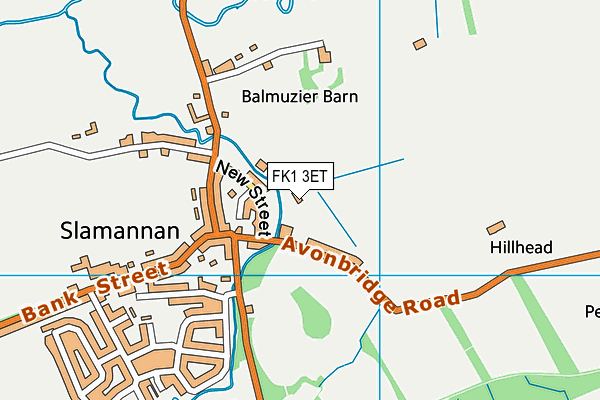 FK1 3ET map - OS VectorMap District (Ordnance Survey)