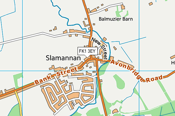 FK1 3EY map - OS VectorMap District (Ordnance Survey)