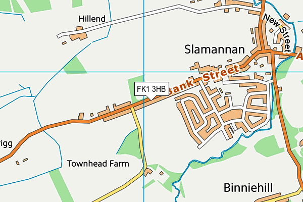 FK1 3HB map - OS VectorMap District (Ordnance Survey)