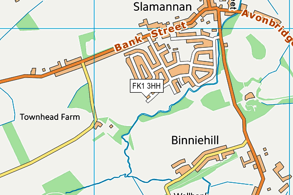 FK1 3HH map - OS VectorMap District (Ordnance Survey)