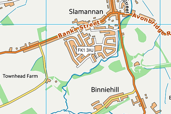 FK1 3HJ map - OS VectorMap District (Ordnance Survey)