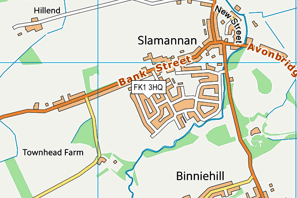 FK1 3HQ map - OS VectorMap District (Ordnance Survey)