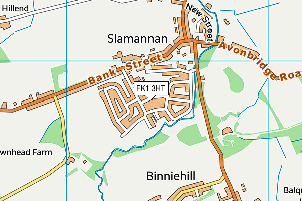 FK1 3HT map - OS VectorMap District (Ordnance Survey)