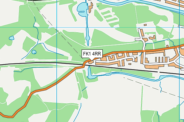 FK1 4RR map - OS VectorMap District (Ordnance Survey)