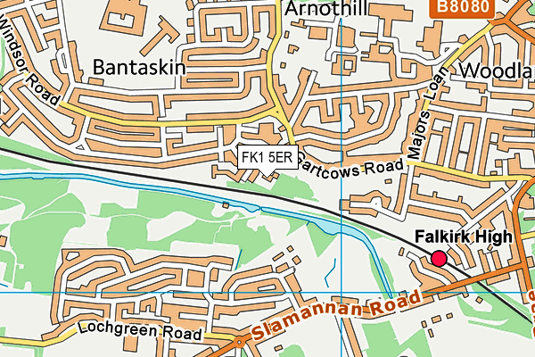 FK1 5ER map - OS VectorMap District (Ordnance Survey)