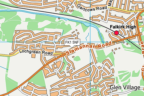 FK1 5NF map - OS VectorMap District (Ordnance Survey)