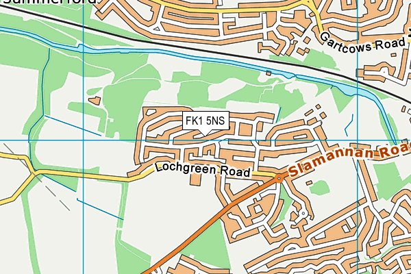 FK1 5NS map - OS VectorMap District (Ordnance Survey)