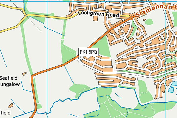 FK1 5PQ map - OS VectorMap District (Ordnance Survey)