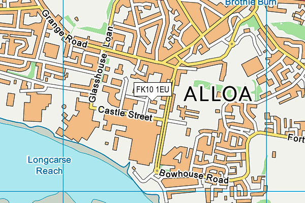 FK10 1EU map - OS VectorMap District (Ordnance Survey)