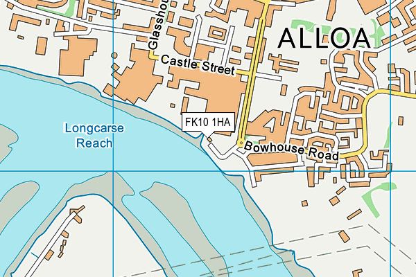 FK10 1HA map - OS VectorMap District (Ordnance Survey)