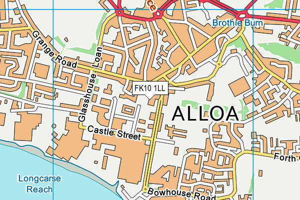 FK10 1LL map - OS VectorMap District (Ordnance Survey)