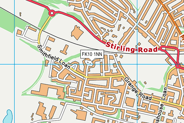 FK10 1NN map - OS VectorMap District (Ordnance Survey)