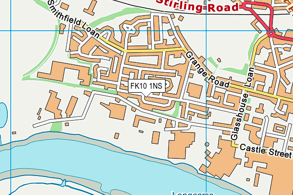 FK10 1NS map - OS VectorMap District (Ordnance Survey)