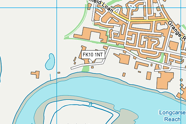 FK10 1NT map - OS VectorMap District (Ordnance Survey)