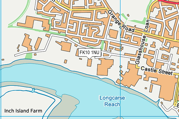 FK10 1NU map - OS VectorMap District (Ordnance Survey)