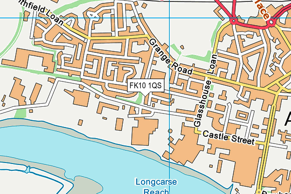 FK10 1QS map - OS VectorMap District (Ordnance Survey)