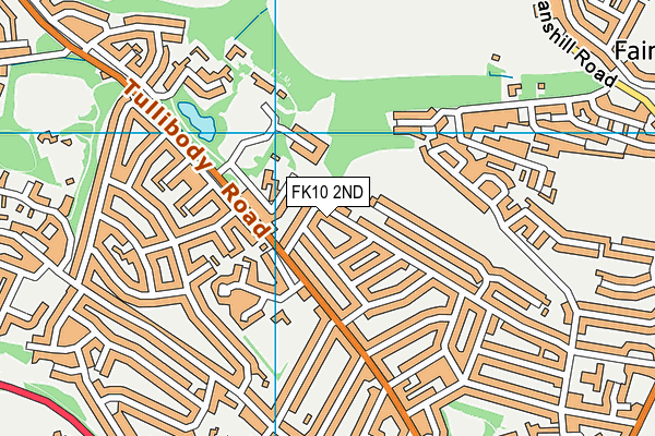 FK10 2ND map - OS VectorMap District (Ordnance Survey)