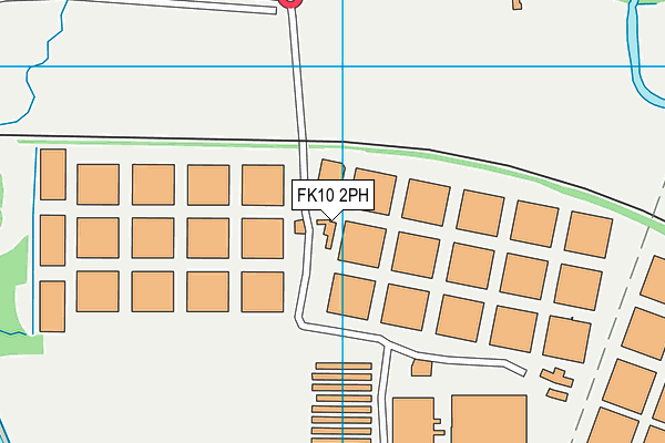 FK10 2PH map - OS VectorMap District (Ordnance Survey)
