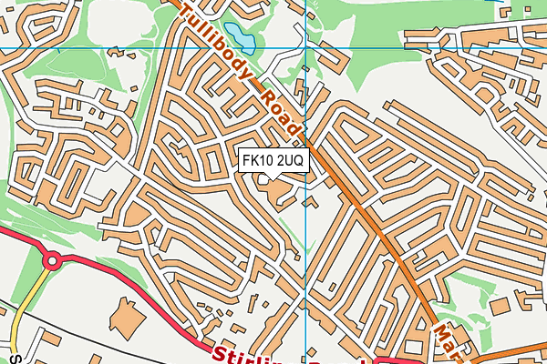 FK10 2UQ map - OS VectorMap District (Ordnance Survey)
