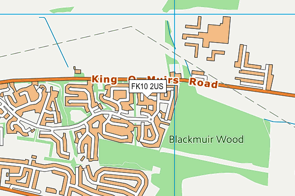 FK10 2US map - OS VectorMap District (Ordnance Survey)