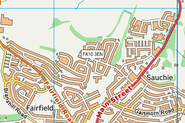 FK10 3EN map - OS VectorMap District (Ordnance Survey)