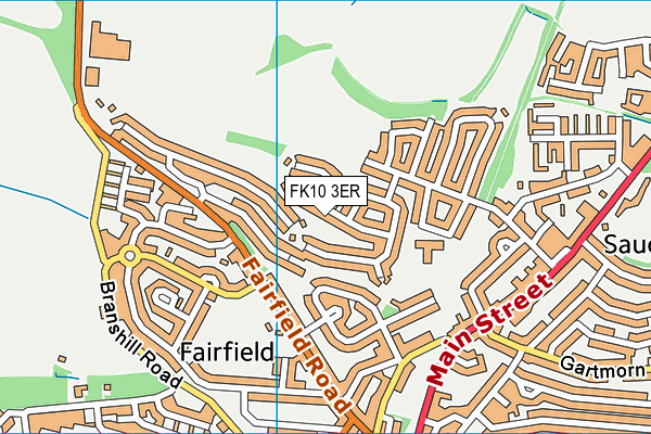 FK10 3ER map - OS VectorMap District (Ordnance Survey)