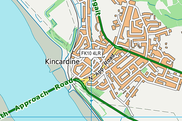 FK10 4LR map - OS VectorMap District (Ordnance Survey)