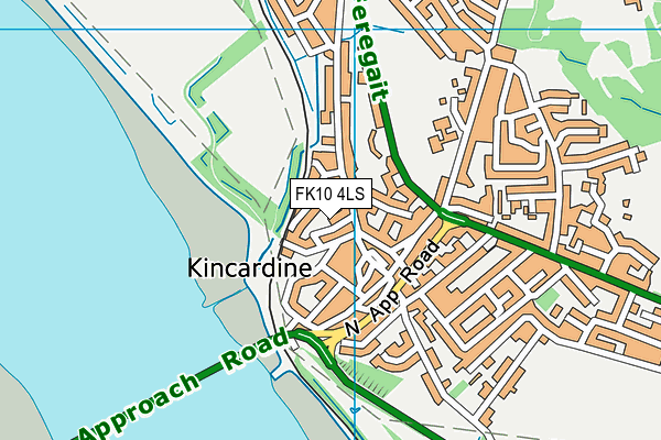 FK10 4LS map - OS VectorMap District (Ordnance Survey)