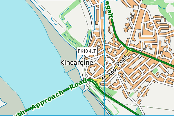 FK10 4LT map - OS VectorMap District (Ordnance Survey)