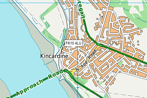 FK10 4LU map - OS VectorMap District (Ordnance Survey)