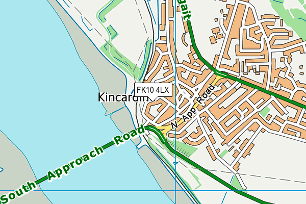 FK10 4LX map - OS VectorMap District (Ordnance Survey)