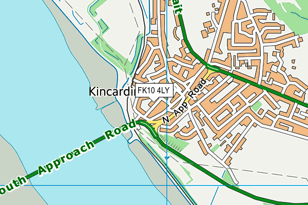 FK10 4LY map - OS VectorMap District (Ordnance Survey)