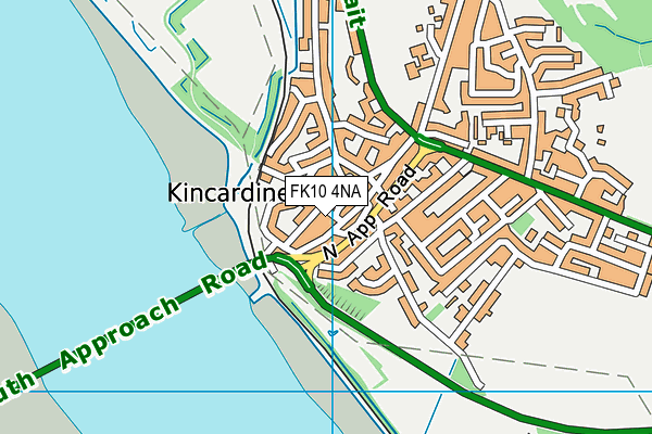 FK10 4NA map - OS VectorMap District (Ordnance Survey)