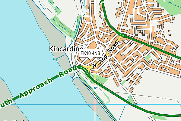 FK10 4NB map - OS VectorMap District (Ordnance Survey)