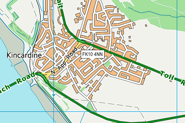 FK10 4NN map - OS VectorMap District (Ordnance Survey)