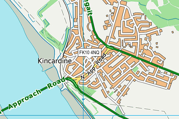 FK10 4NQ map - OS VectorMap District (Ordnance Survey)
